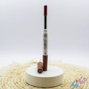رژ لب مدادی مدل دو طرفه شامل رژ لب و خط لب