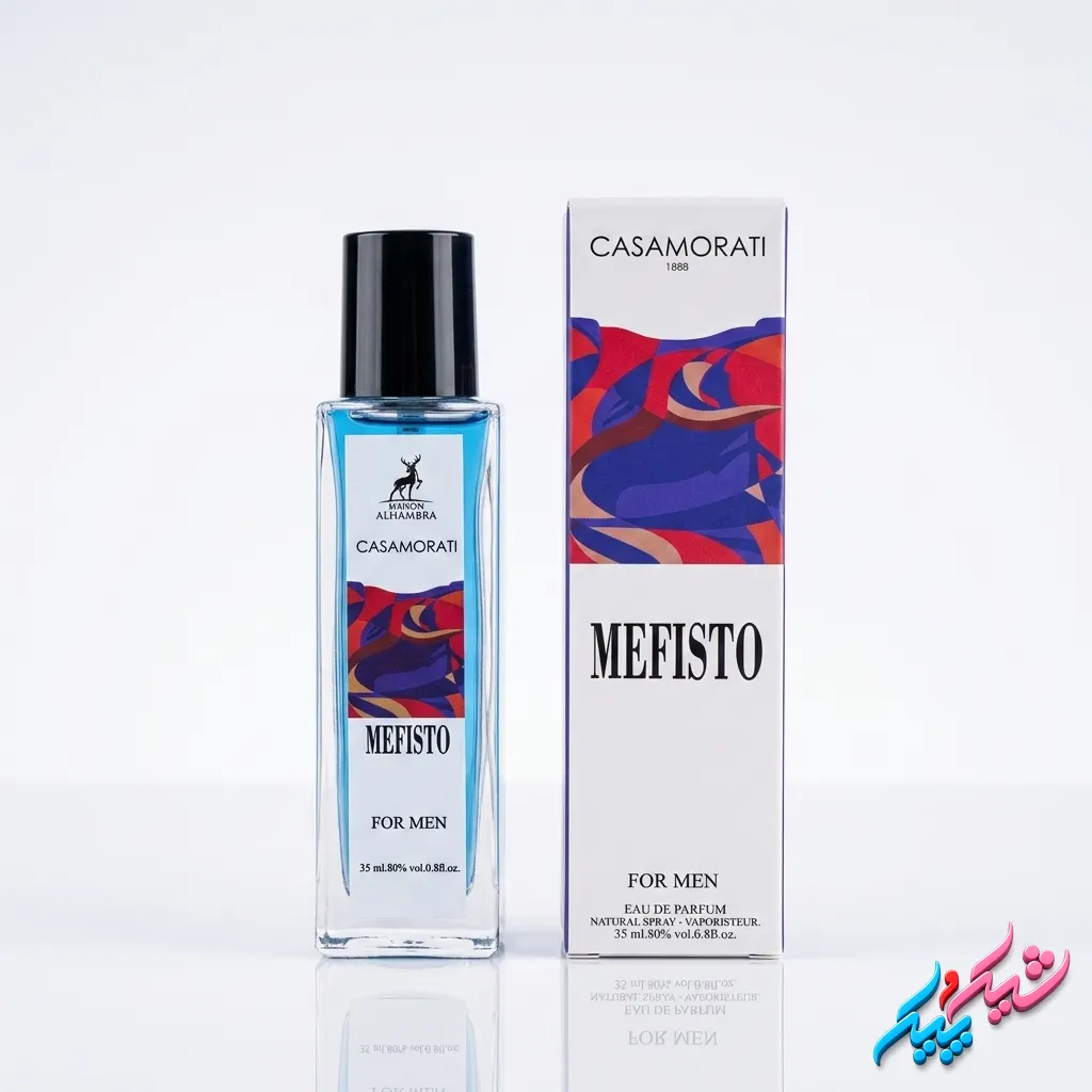 ادکلن جیبی الحمبرا مدل Casamorati Mefisto 35ml | ادوپرفیوم