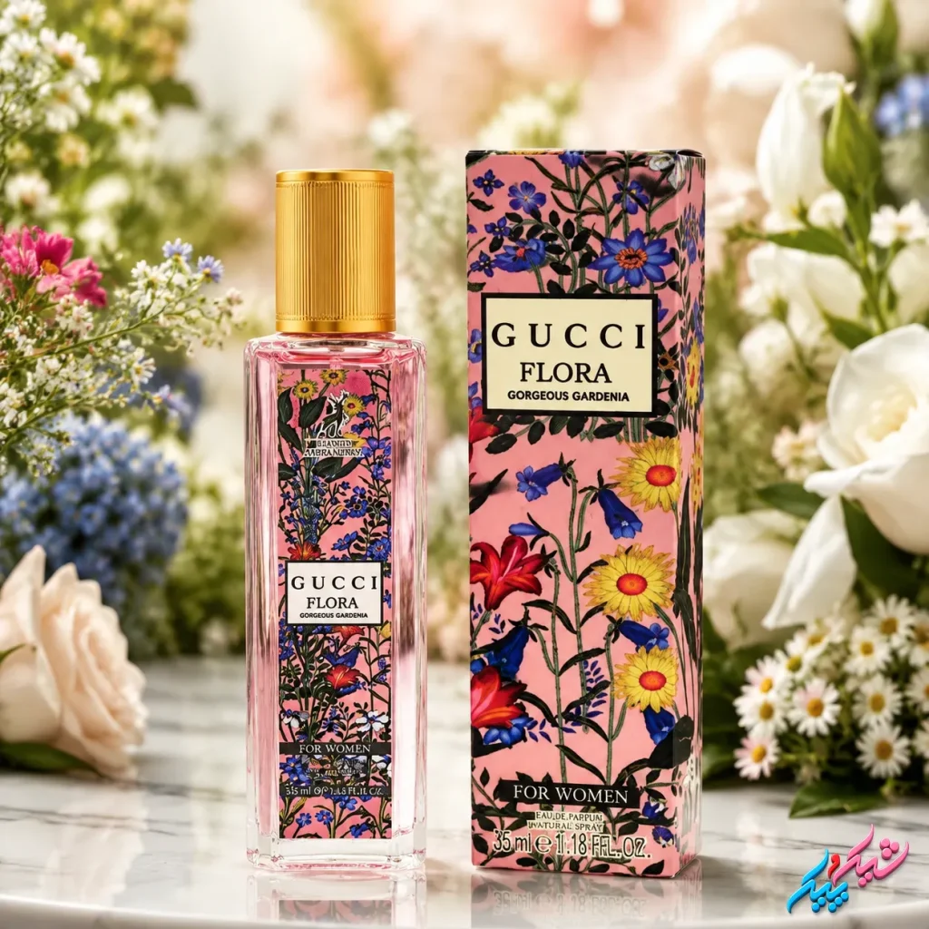 ادوپرفیوم زنانه گوچی فلورا گاردنیا الحمبرا اصل 35ml خنک وگلی
